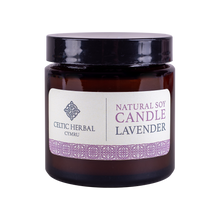 Load image into Gallery viewer, Celtic Herbal - Natural Lavender Soy Candle 100g