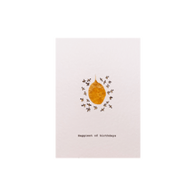 Load image into Gallery viewer, Celtic Herbal x Folded London Greeting Cards - Happiest of Birthdays