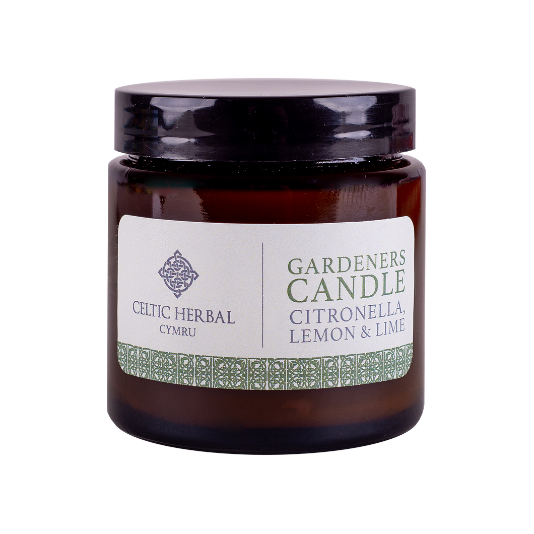 Celtic Herbal - Gardeners Citronella Candle 100g