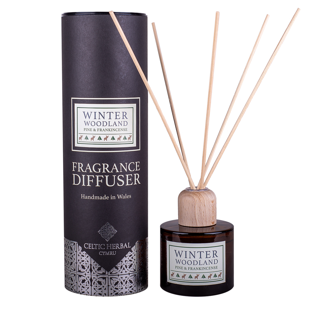 Celtic Herbal - Winter Woodland Reed Diffuser with Pine & Frankincense 100ml