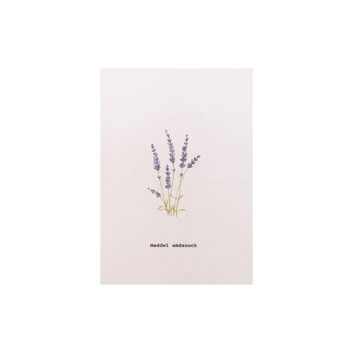 Celtic Herbal x Folded London Welsh Language Greeting Cards - Meddwl Amadanoch 